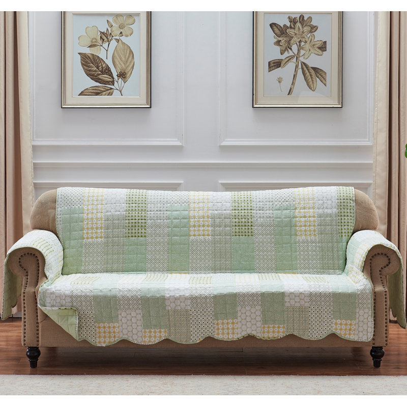 Natural Studio Day Sofa Slipcover / After your slipcover has been test